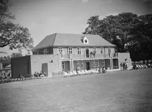 Middlesex hospitals new pavillion and playing ground in Chislehurst Middlesex hospitals new pavillion and playing ground in Chislehurst