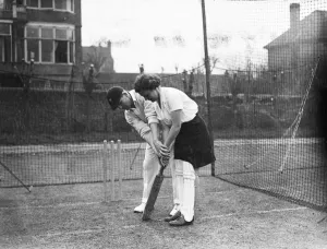 Miss Anthea Malden, 17-year-old Roedean girl, will probably cause some distraction Miss Anthea Malden, 17-year-old Roedean girl, will probably cause some distraction