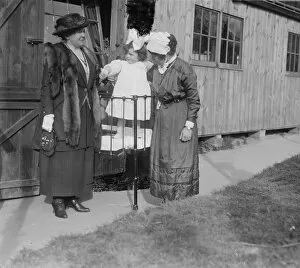 Mrs Lloyd George at Chailey. 13 March 1921