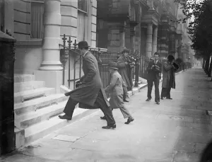 New King Peter of Yugoslavia visits Legation in London. 10 October 1934 New King Peter of Yugoslavia visits Legation in London. 10 October 1934