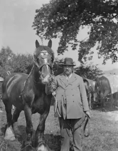 Oxted Godstone and East Surrey Show at Oxted E Foster, Victoria Cross with the Oxted Godstone and East Surrey Show at Oxted E Foster, Victoria Cross with the