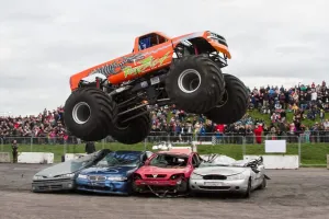 Podzilla Monster Truck 2014 Santa Pod Raceway Podington, nr Wellingborough, Northants Podzilla Monster Truck 2014 Santa Pod Raceway Podington, nr Wellingborough, Northants