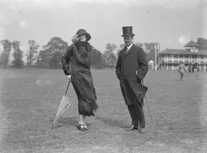Polo at the Ranelagh Club, West London. The Anglo - French Polo match for the Polo at the Ranelagh Club, West London. The Anglo - French Polo match for the