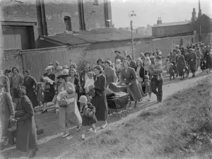 In response to the dangers of war the British government launched a scheme to evacuate In response to the dangers of war the British government launched a scheme to evacuate