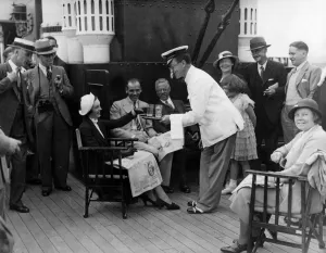 The Royal Eagle. New idea to keep the trippers happy, Royal eagle stages a cabaret The Royal Eagle. New idea to keep the trippers happy, Royal eagle stages a cabaret