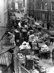 Salvaged belongings, after robot plane crash. Furniture, and other household belongings Salvaged belongings, after robot plane crash. Furniture, and other household belongings