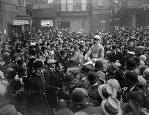 Sensational Grand National. The winning jockey, William Dutton on Tipperary Sensational Grand National. The winning jockey, William Dutton on Tipperary