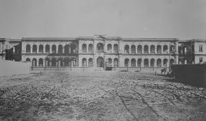 The Sudan Mutiny. The hospital at Khartoum, Sudan 28 November 1924 The Sudan Mutiny. The hospital at Khartoum, Sudan 28 November 1924