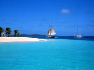 Tropical beauty. West Indies. Grenadines. Palm Island Tropical beauty. West Indies. Grenadines. Palm Island