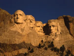USA - South Dakota - Mount Rushmore - Between 1927 and October 31, 1941, Gutzon Borglum USA - South Dakota - Mount Rushmore - Between 1927 and October 31, 1941, Gutzon Borglum