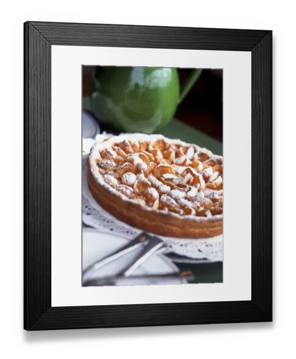 Framed Print : Classic French apple tart credit: Marie-Louise Avery / thePictureKitchen / TopFoto Framed Print : Classic French apple tart credit: Marie-Louise Avery / thePictureKitchen / TopFoto