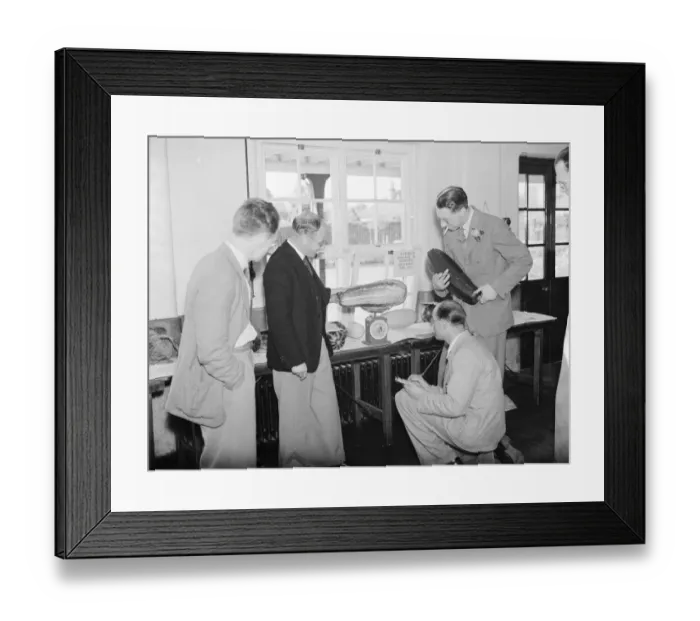 Framed Print : Judging the marrows at the Days Lane Horticultural Show, Sidcup. 1937 Framed Print : Judging the marrows at the Days Lane Horticultural Show, Sidcup. 1937
