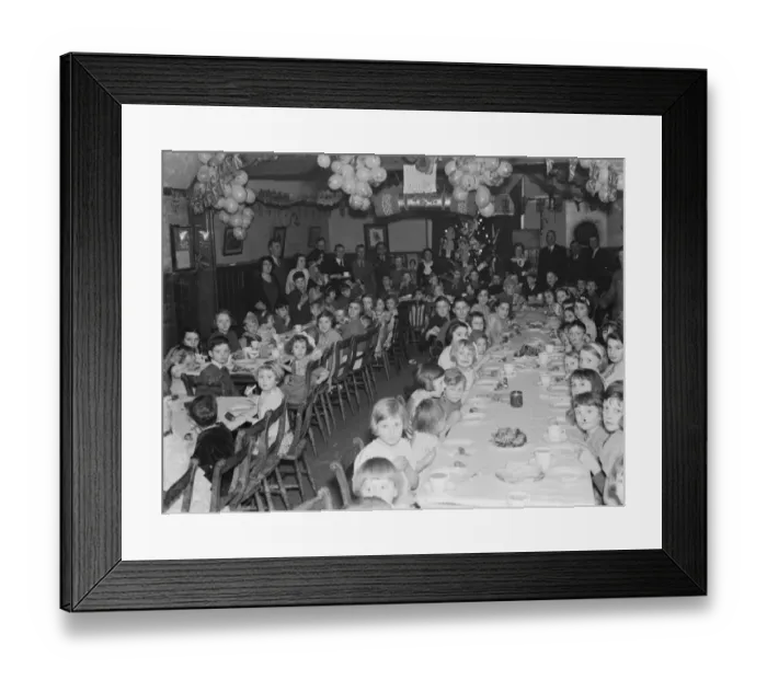 Framed Print : Childrens party at the Ideal Sports Club in Chislehurst, Kent. 1937