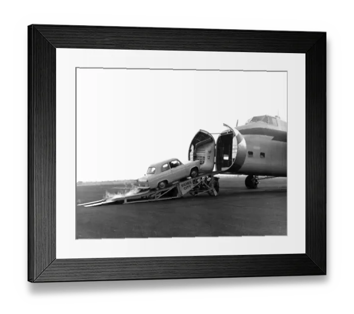 Framed Print : Airferry flight to Le Touquet from Fairfield, Kent Framed Print : Airferry flight to Le Touquet from Fairfield, Kent
