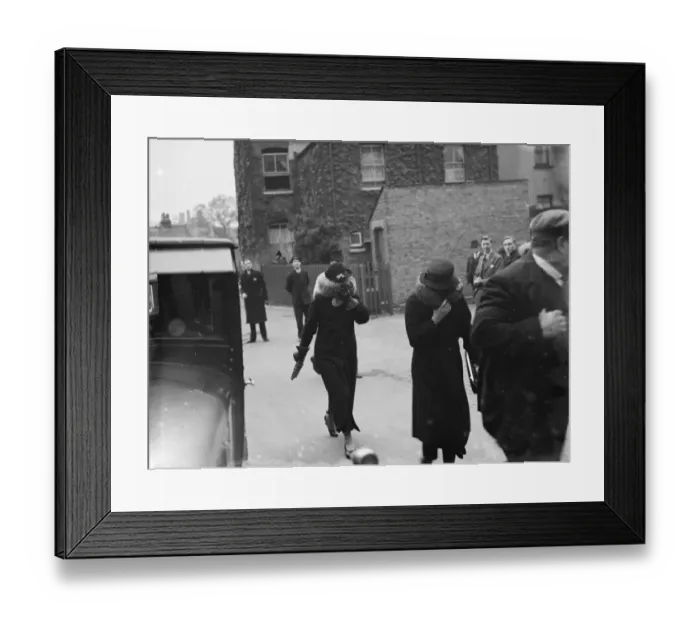 Framed Print : Dartford inquest. 1936 Framed Print : Dartford inquest. 1936