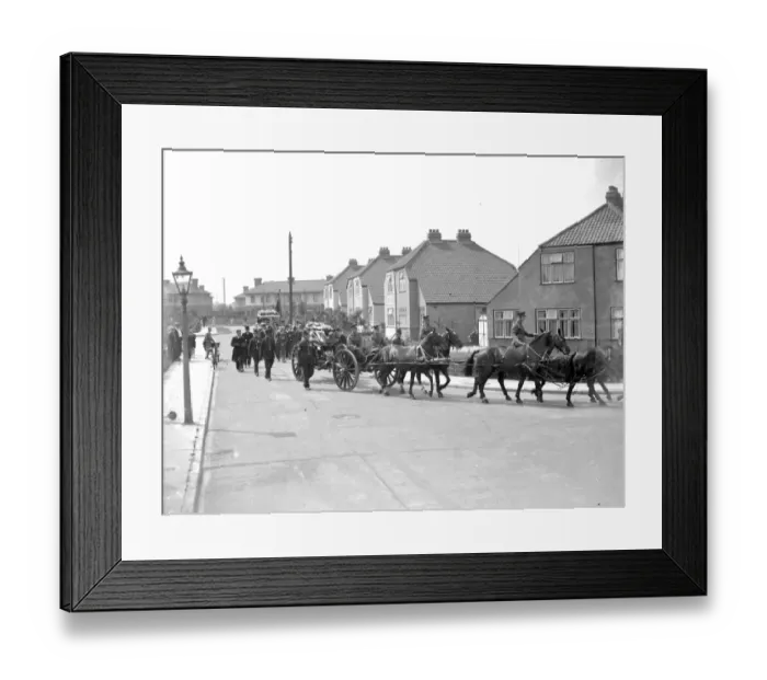 Framed Print : Military funeral. 1934 Framed Print : Military funeral. 1934