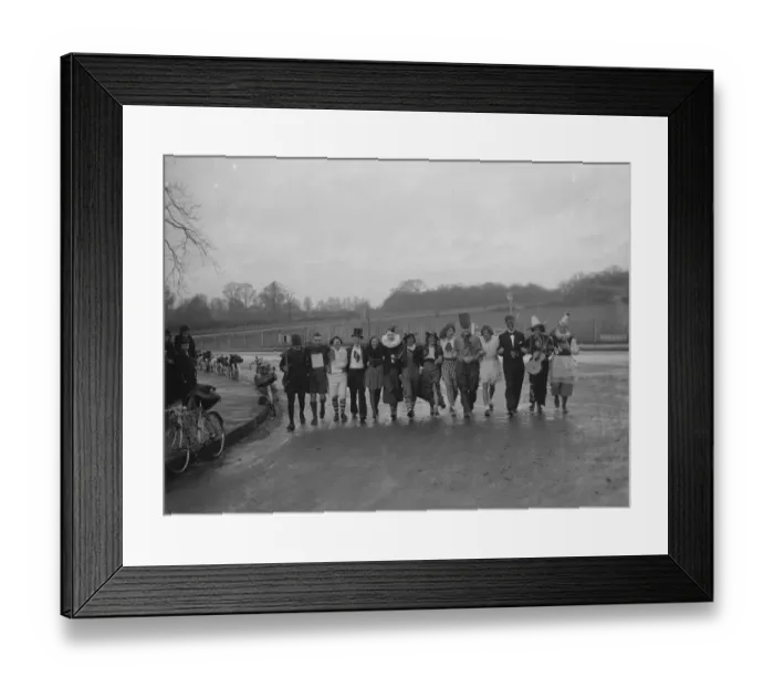Framed Print : Sidcup Touring Clubs : fancy dress. 1936
