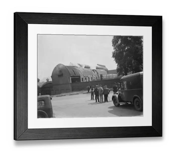 Framed Print : Fire at Joynsons Paper Mill in St Mary Cray, Kent. 1939 Framed Print : Fire at Joynsons Paper Mill in St Mary Cray, Kent. 1939