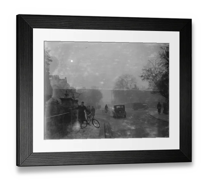 Framed Print : School children cyclists. 1934 Framed Print : School children cyclists. 1934