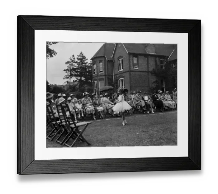 Framed Print : The Conservative fete - The Dene summer meeting at Bexleyheath, Kent