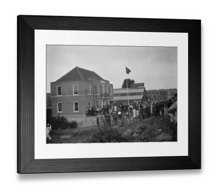Framed Print : Dartfords new ambulance headquarters. 1937 Framed Print : Dartfords new ambulance headquarters. 1937