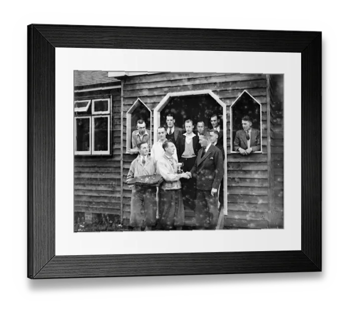 Framed Print : Sidcup Golf Club group. 1935 Framed Print : Sidcup Golf Club group. 1935