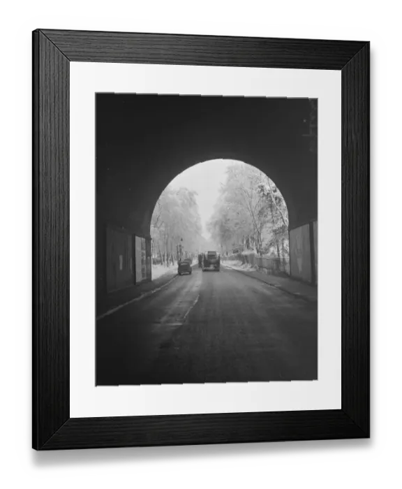 Framed Print : Orpington railway bridge. 1939 Framed Print : Orpington railway bridge. 1939