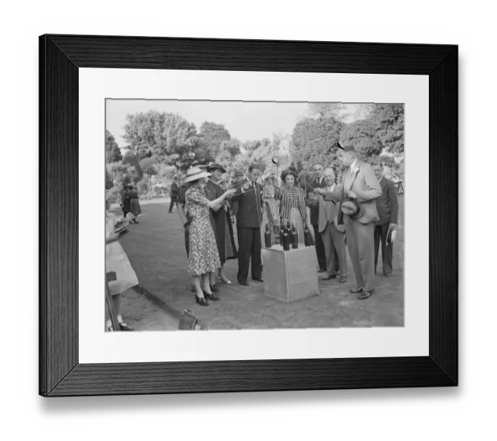 Framed Print : Fair ground game at the Marl Lodge Fete in Bexley, London. 1939 Framed Print : Fair ground game at the Marl Lodge Fete in Bexley, London. 1939
