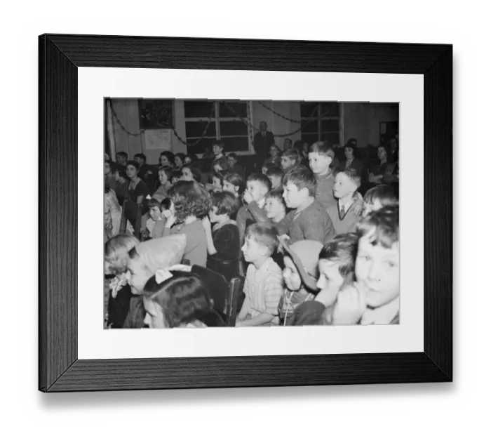 Framed Print : Children enjoying the entertainment at the Hurst Residents Associations children Framed Print : Children enjoying the entertainment at the Hurst Residents Associations children