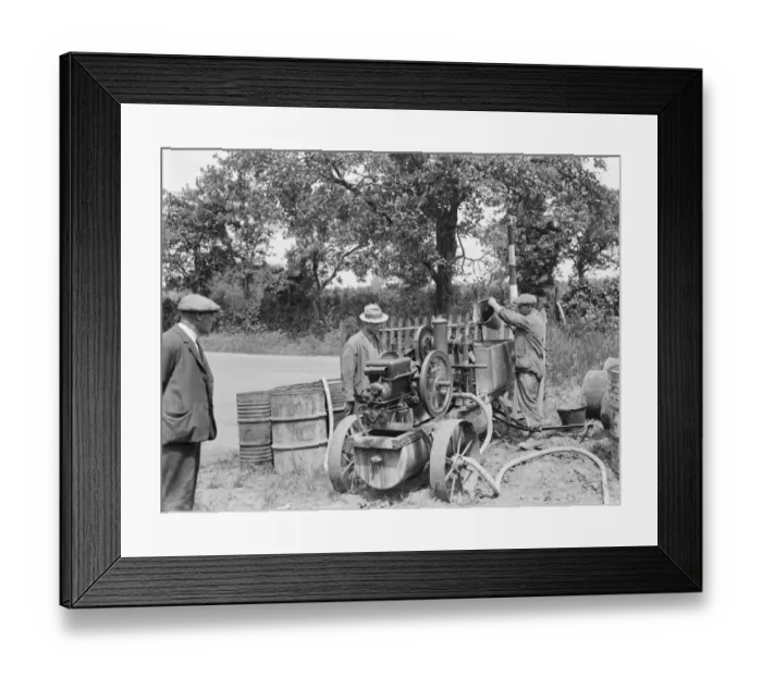 Framed Print : Showing people around at the East Malling Research Station open day in Kent. 2 Framed Print : Showing people around at the East Malling Research Station open day in Kent. 2