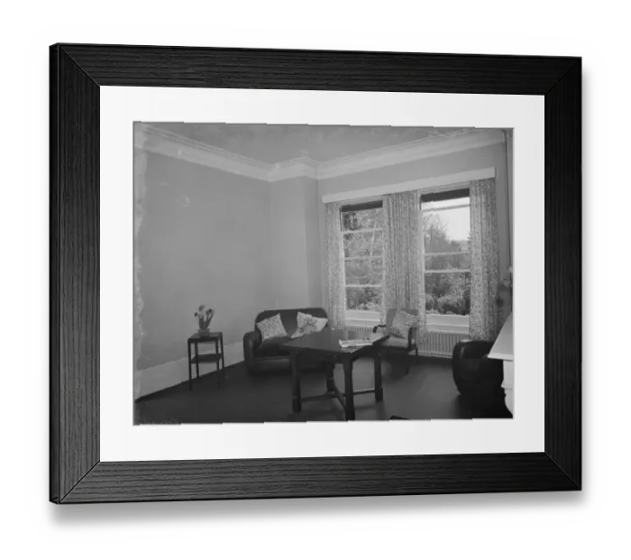 Framed Print : Riseley maternity home in Horton Kirby. The interior of the wards Framed Print : Riseley maternity home in Horton Kirby. The interior of the wards