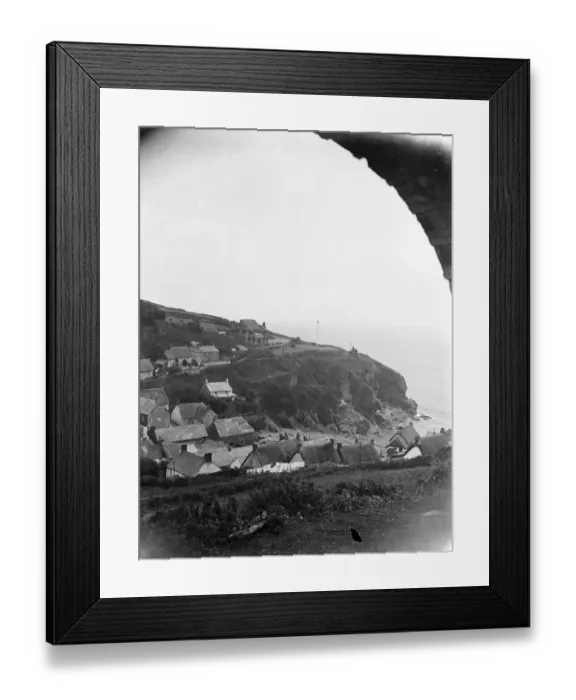 Framed Print : Cadgwith, Cornwall. Village on the Cornish coast. 1933 Framed Print : Cadgwith, Cornwall. Village on the Cornish coast. 1933