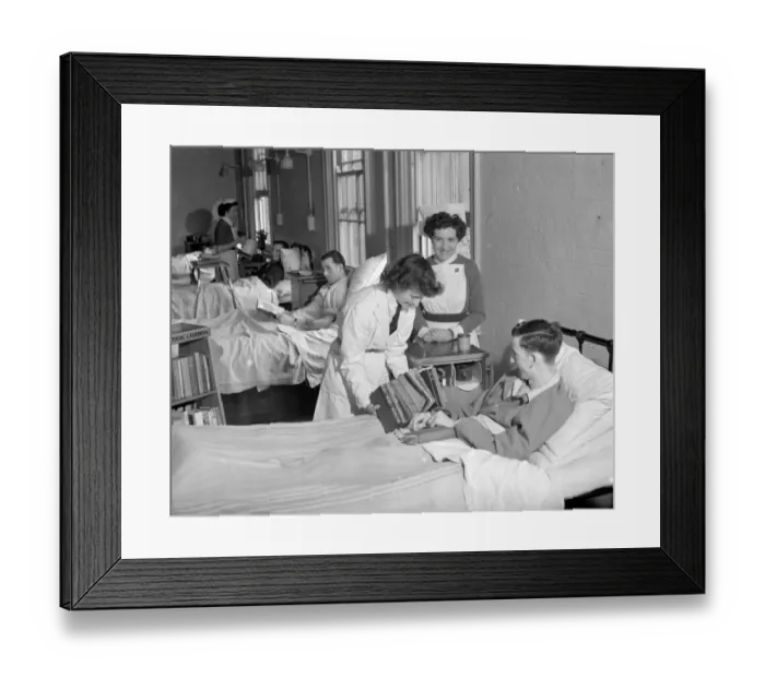 Framed Print : Southern Hospital Dartford. 16 April 1947