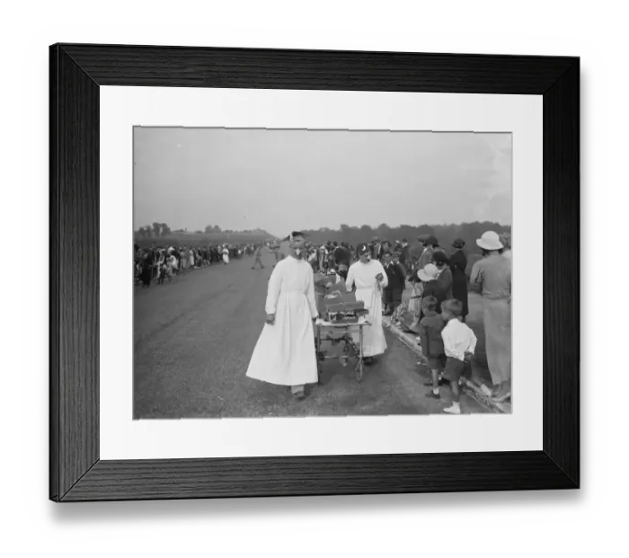 Framed Print : The Dartford Carnival. hospital trolley. 1936 Framed Print : The Dartford Carnival. hospital trolley. 1936