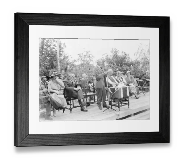 Framed Print : The official opening of Erith Hospital. 1935