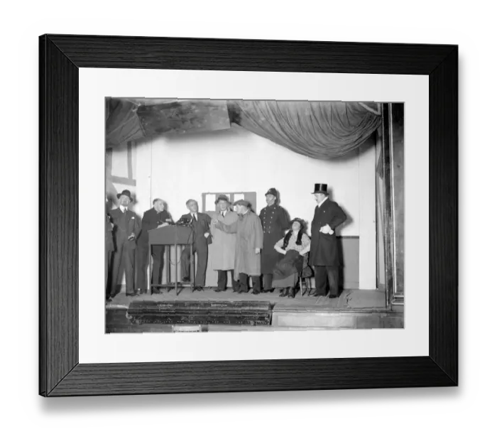 Framed Print : The Ringer at Orpington, Kent. 1934