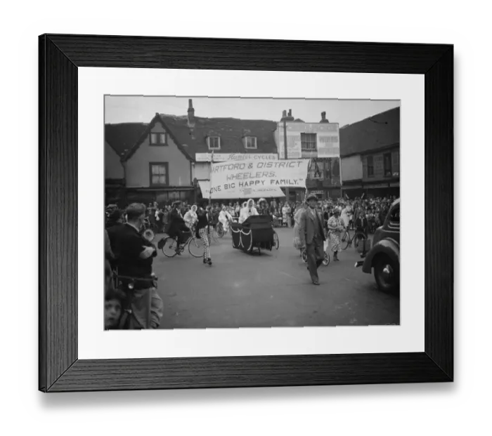 Framed Print : Dartford district wheelers. 1936