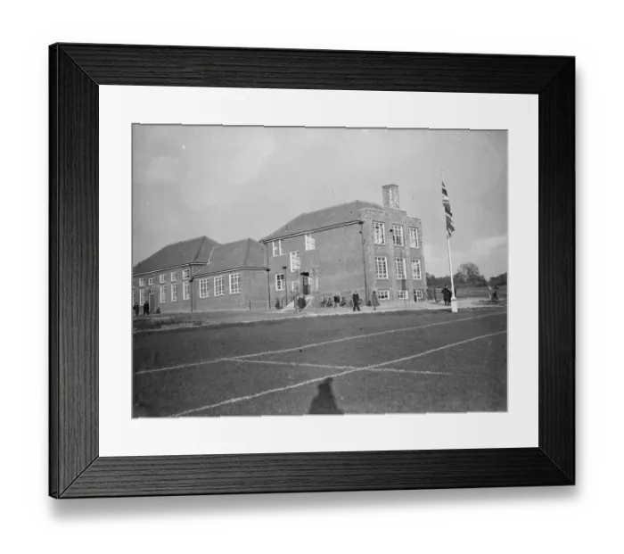 Framed Print : St Mary Cray Central School, Kent. 1935 Framed Print : St Mary Cray Central School, Kent. 1935
