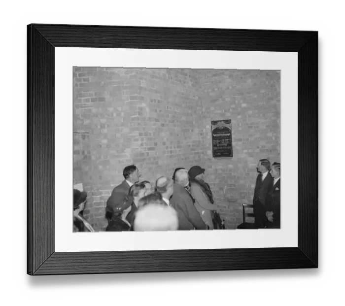 Framed Print : Bellringers memorial in Chislehurst, Kent. 1936 Framed Print : Bellringers memorial in Chislehurst, Kent. 1936