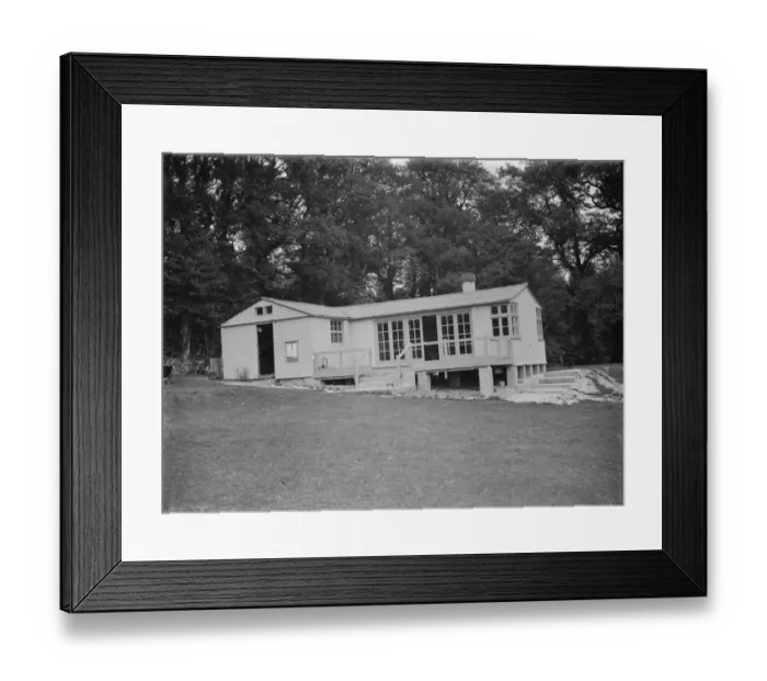 Framed Print : Farningham golf club house. 1938