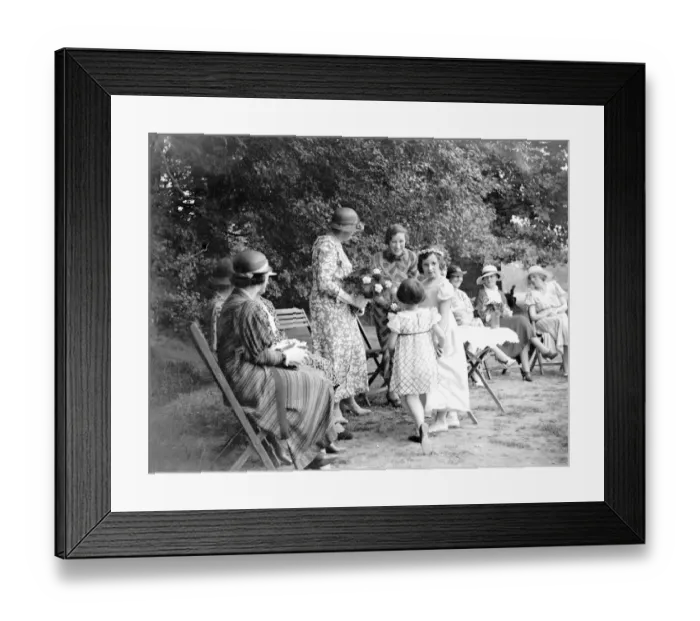 Framed Print : Barnardo Fete at Merton Court. 1934 Framed Print : Barnardo Fete at Merton Court. 1934