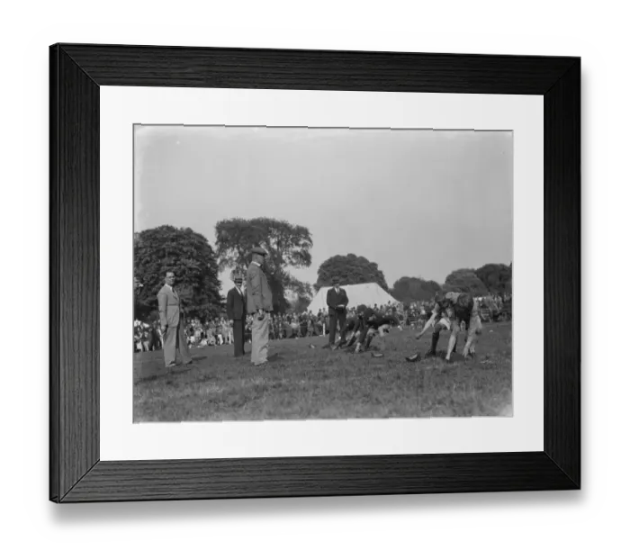 Framed Print : Scout sports at Sutton at Hone. 17 May 1937 Framed Print : Scout sports at Sutton at Hone. 17 May 1937
