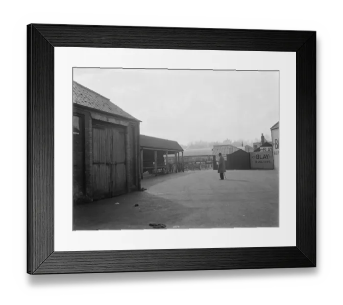Framed Print : Dartford markets new forecourt. 1937 Framed Print : Dartford markets new forecourt. 1937