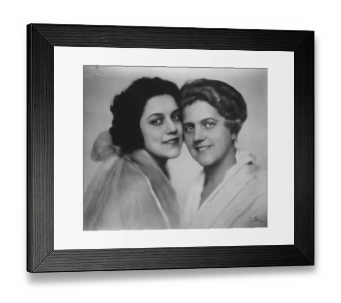 Framed Print : Noted Italian medical woman and her daughter marry on the same day. Dr Colombo Framed Print : Noted Italian medical woman and her daughter marry on the same day. Dr Colombo