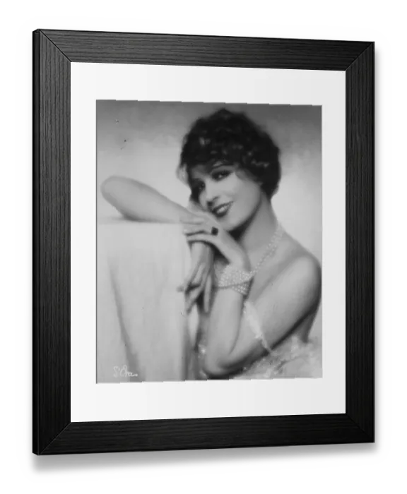 Framed Print : Mlle Lily Damita, film star. 23 January 1928 Framed Print : Mlle Lily Damita, film star. 23 January 1928