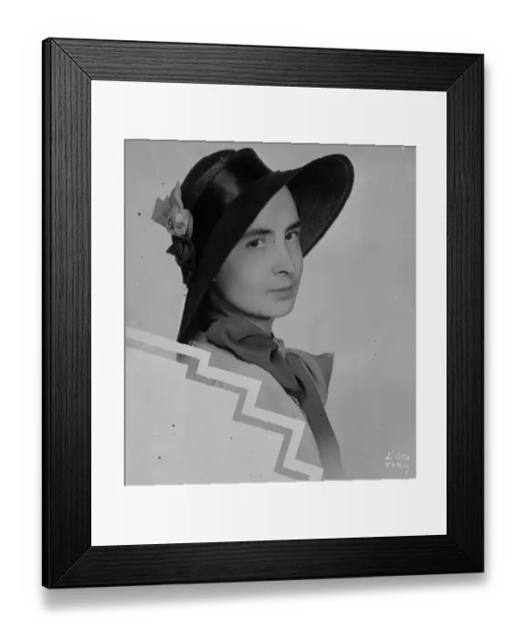 Framed Print : Princess Achille Murat. 12 November 1932 Framed Print : Princess Achille Murat. 12 November 1932