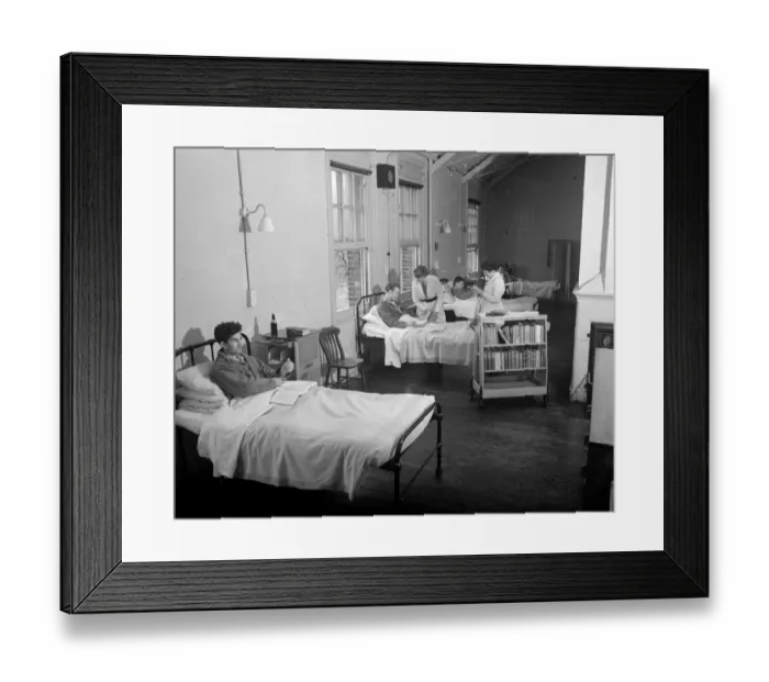 Framed Print : Southern Hospital Dartford. 16 April 1947 Framed Print : Southern Hospital Dartford. 16 April 1947