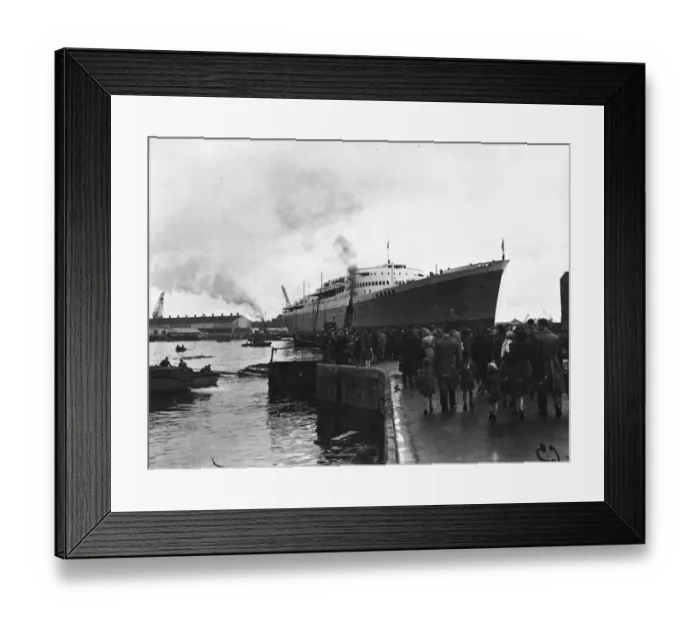 Framed Print : Her Royal Highness Princess Margaret, performing her first public function unaccompanied Framed Print : Her Royal Highness Princess Margaret, performing her first public function unaccompanied