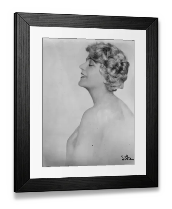 Framed Print : Ukelele Lady for the Hungarians. Countess Erzsi Pechy, who belongs to one Framed Print : Ukelele Lady for the Hungarians. Countess Erzsi Pechy, who belongs to one