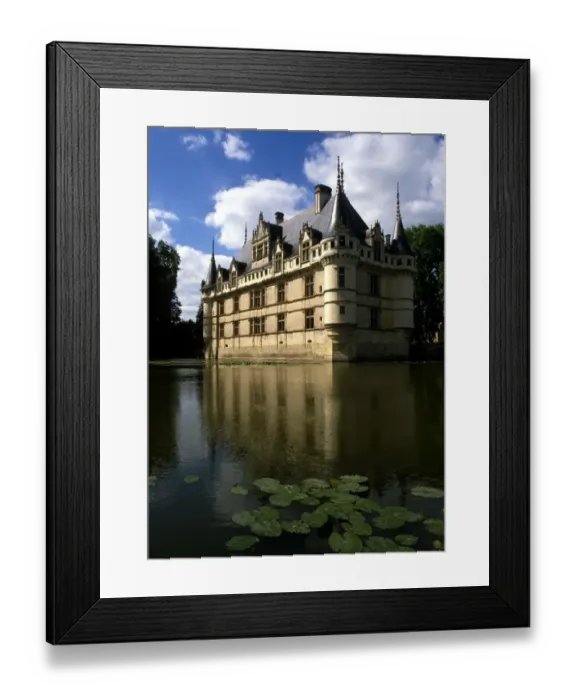 Framed Print : Azay-Le-Rideau, Loire Valley, France Framed Print : Azay-Le-Rideau, Loire Valley, France